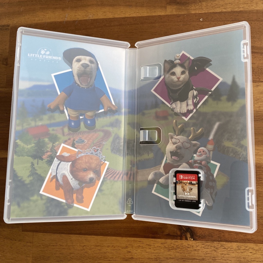 Nintendo Switch(ニンテンドースイッチ)のLITTLE FRIENDS -DOGS ＆ CATS- エンタメ/ホビーのゲームソフト/ゲーム機本体(家庭用ゲームソフト)の商品写真