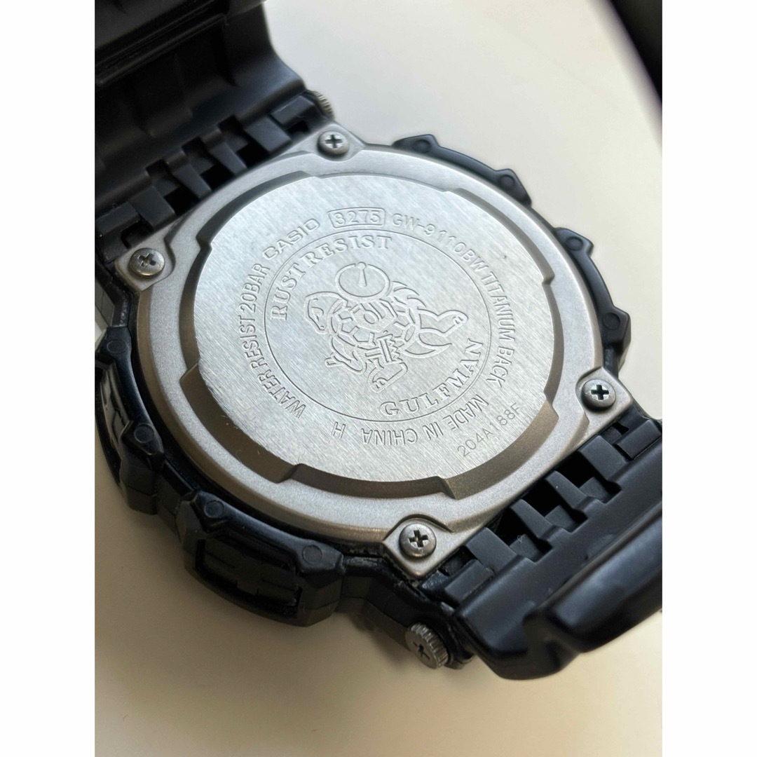 G-SHOCK/GW-9110/限定/ブラック/電波/ソーラー/ガルフマン/レア