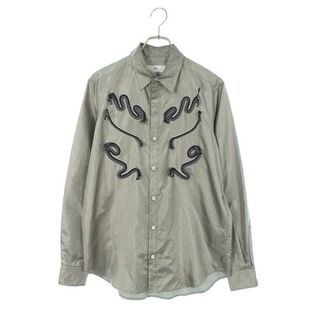 トーガビリリース(TOGA VIRILIS)のトーガビリリース  TV02-FJ369 Chambray taffeta shirt シャンブレータフタ長袖シャツ メンズ 44(シャツ)