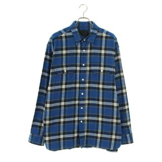 GIVENCHY ジバンシィ ジバンシー シャツ  Blue 青 チェック