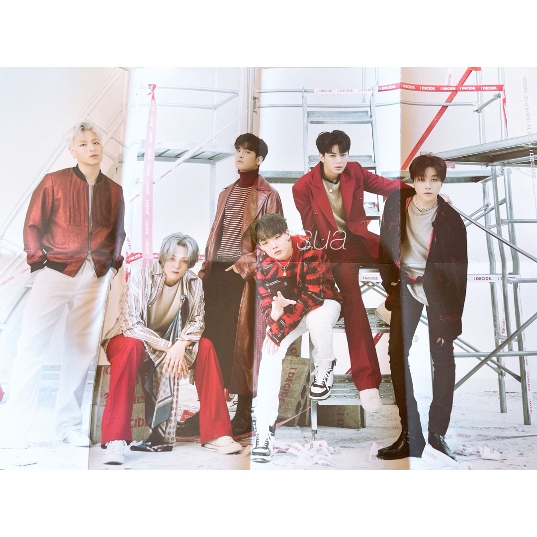 iKON(アイコン)のiKON i DECIDE Red ver. アルバム BOBBY トレカ付き  エンタメ/ホビーのCD(K-POP/アジア)の商品写真