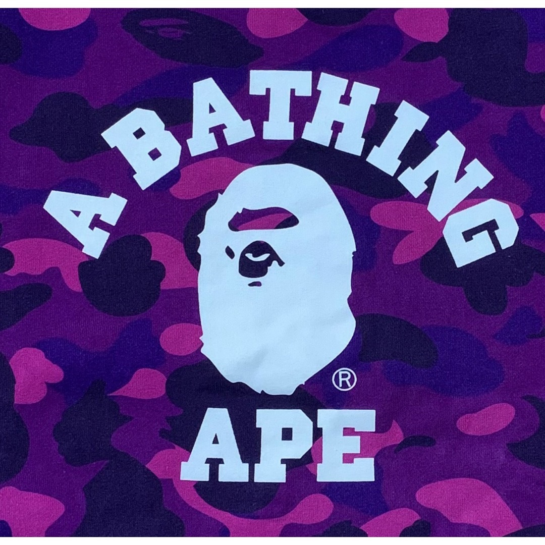 A BATHING APE - ☆激レア☆ APE カレッジ ロゴ 大猿 スウェット XL