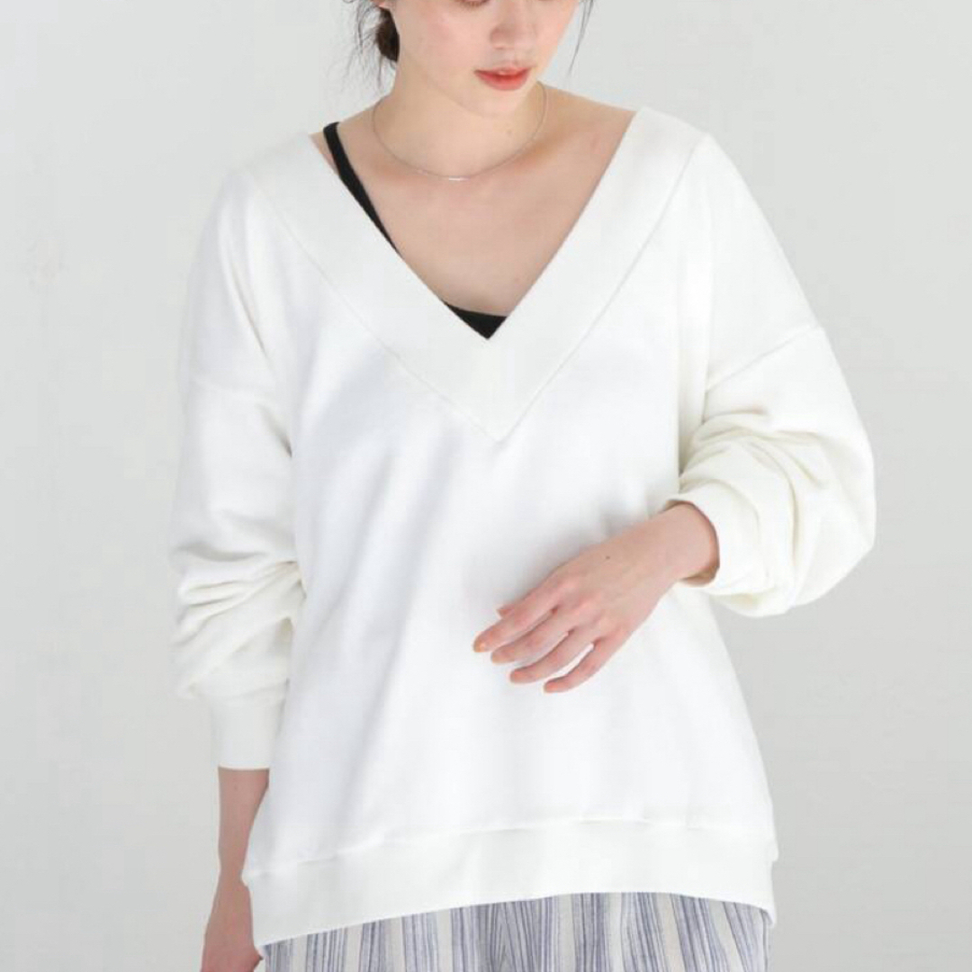 Noble(ノーブル)のNoble【CAN PEP REY】Classic V neck sweater レディースのトップス(トレーナー/スウェット)の商品写真