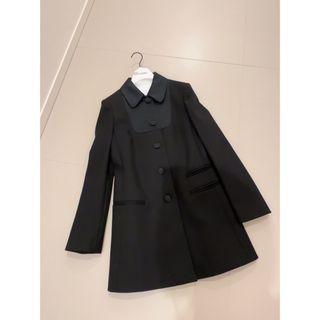 未使用* VALENTINO*レッドヴァレンティノ　ロングコート　襟　ウール42