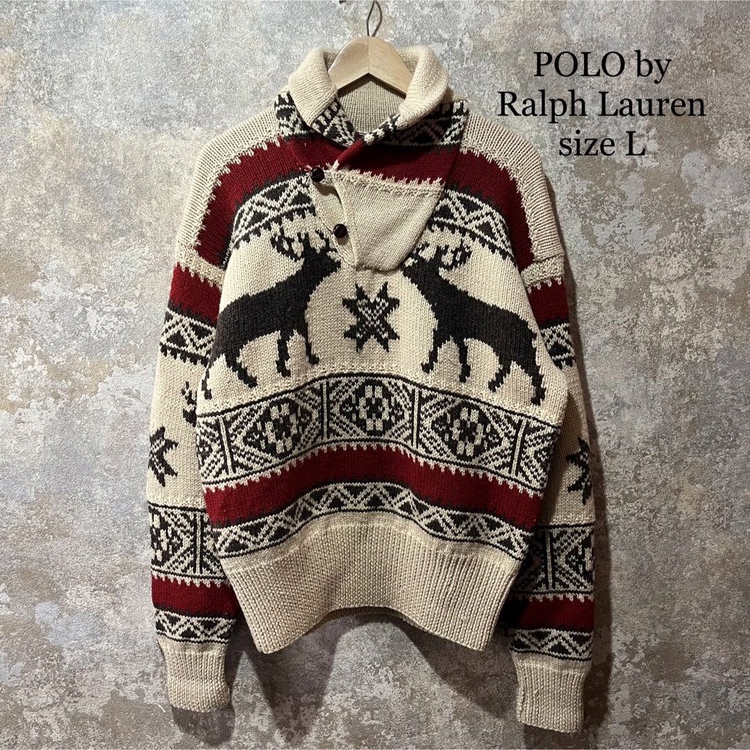 POLO by Ralph Lauren バッドニット カウチン セーター | フリマアプリ ラクマ