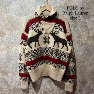 ポロラルフローレン(POLO RALPH LAUREN)のPOLO by Ralph Lauren バッドニット カウチン セーター(ニット/セーター)