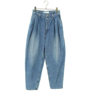 ルシェルブルー(LE CIEL BLEU)のルシェルブルー  24S68306 Tailored Peg Jeans タック入りデニムパンツ レディース 38(デニム/ジーンズ)