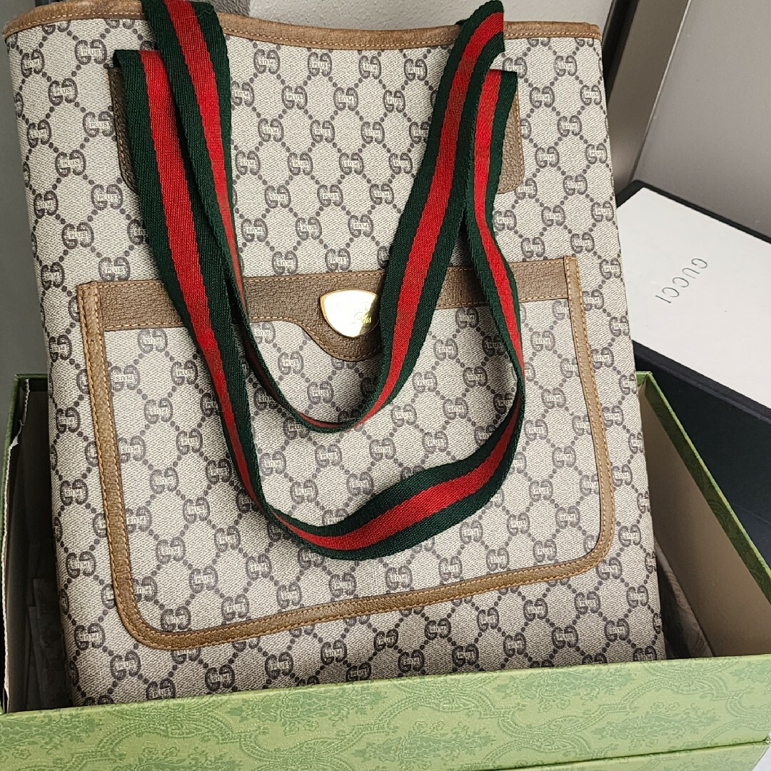 通販日本 グッチプラス☆GUCCI PLUS シェリー トートバッグ | www