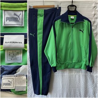 プーマ(PUMA)のヒットユニオン製 PUMA プーマ ビンテージ トラックジャケット セットアップ(ジャージ)