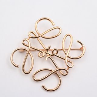 LOEWE - 未使用保管品 LOEWE ロエベ アナグラム ロゴ カーフレザー