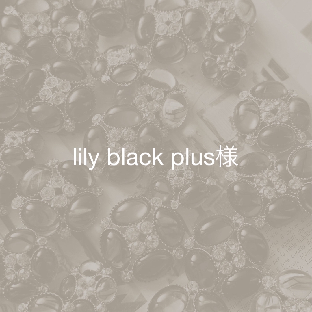 lily black plus様の通販 by 𓍯|ラクマ