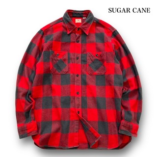 シュガーケーン(Sugar Cane)の【sugar cane】シュガーケーン バッファローチェック フランネルシャツ(シャツ)