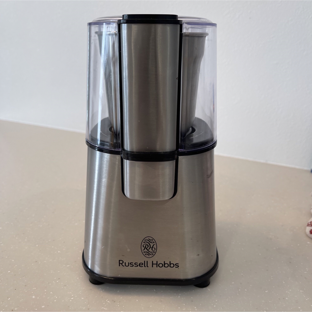 Starbucks Coffee(スターバックスコーヒー)のRussell Hobbs ラッセルホブス　コーヒーグラインダー　ミル 電動 スマホ/家電/カメラの調理家電(電動式コーヒーミル)の商品写真