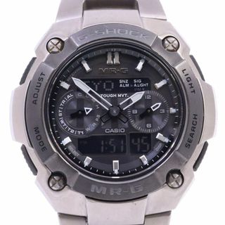 カシオ G-SHOCK MR-G ソーラー電波 アナデジモデル メンズ 腕時計 