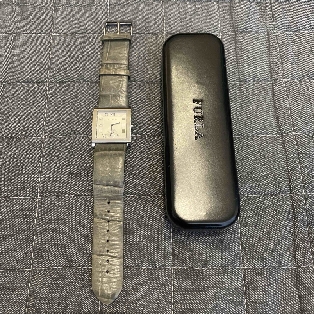 FURLA - FURLA フルラ クォーツ 腕時計 スクエア型時計 スモール FURLA - FURLA フルラ クォーツ 腕時計 スクエア型時計 スモール