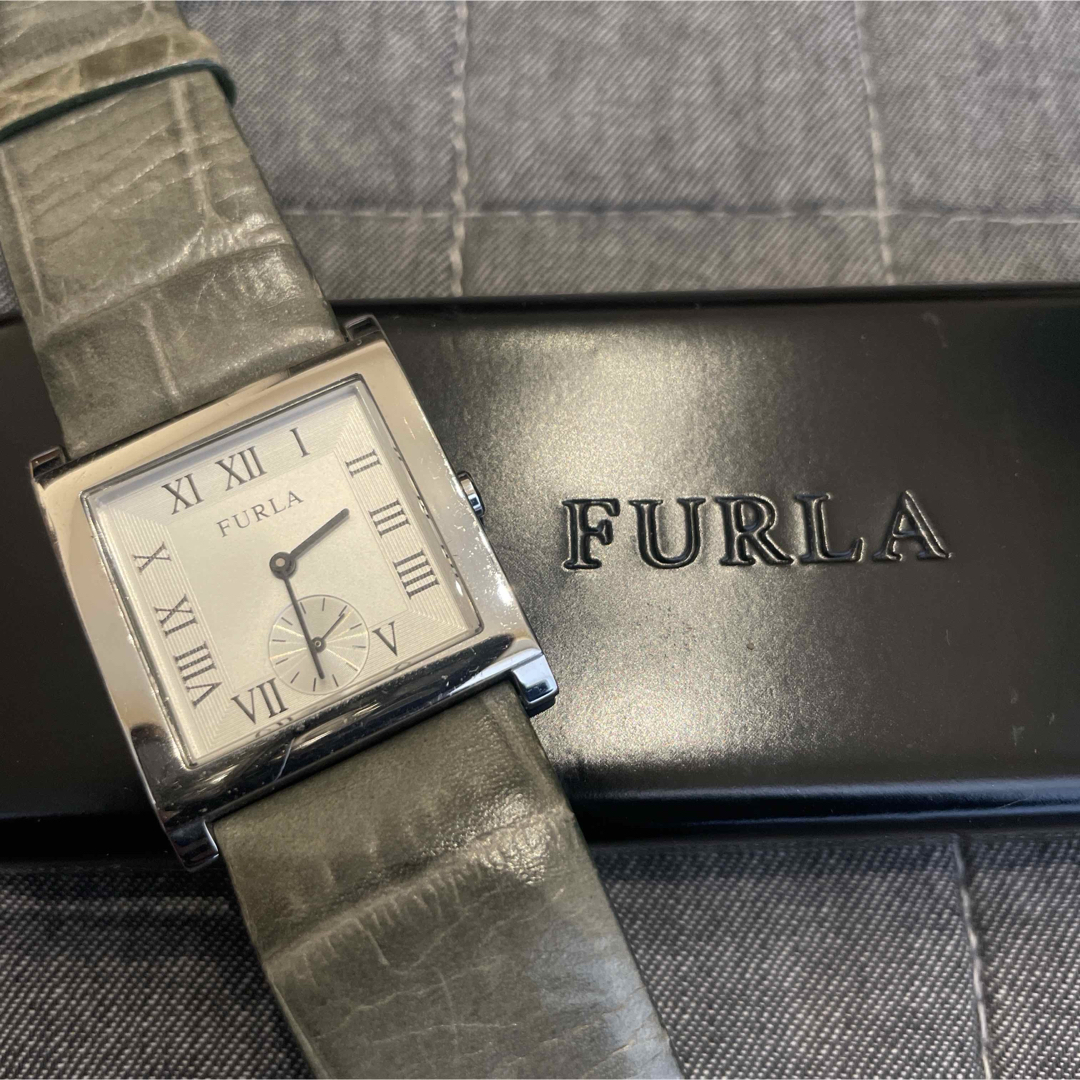 FURLA - FURLA フルラ クォーツ 腕時計 スクエア型時計 スモール FURLA - FURLA フルラ クォーツ 腕時計 スクエア型時計 スモール