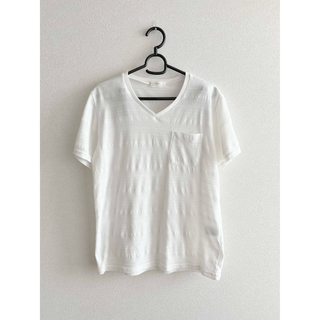 【お買い物マラソン】白シャツ　半袖シャツ　バックナンバー コットン(シャツ)
