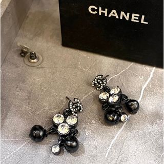シャネル パールピアス ピアス(ブラック/黒色系)の通販 35点 シャネル パールピアス ピアス(ブラック/黒色系)の通販 35点