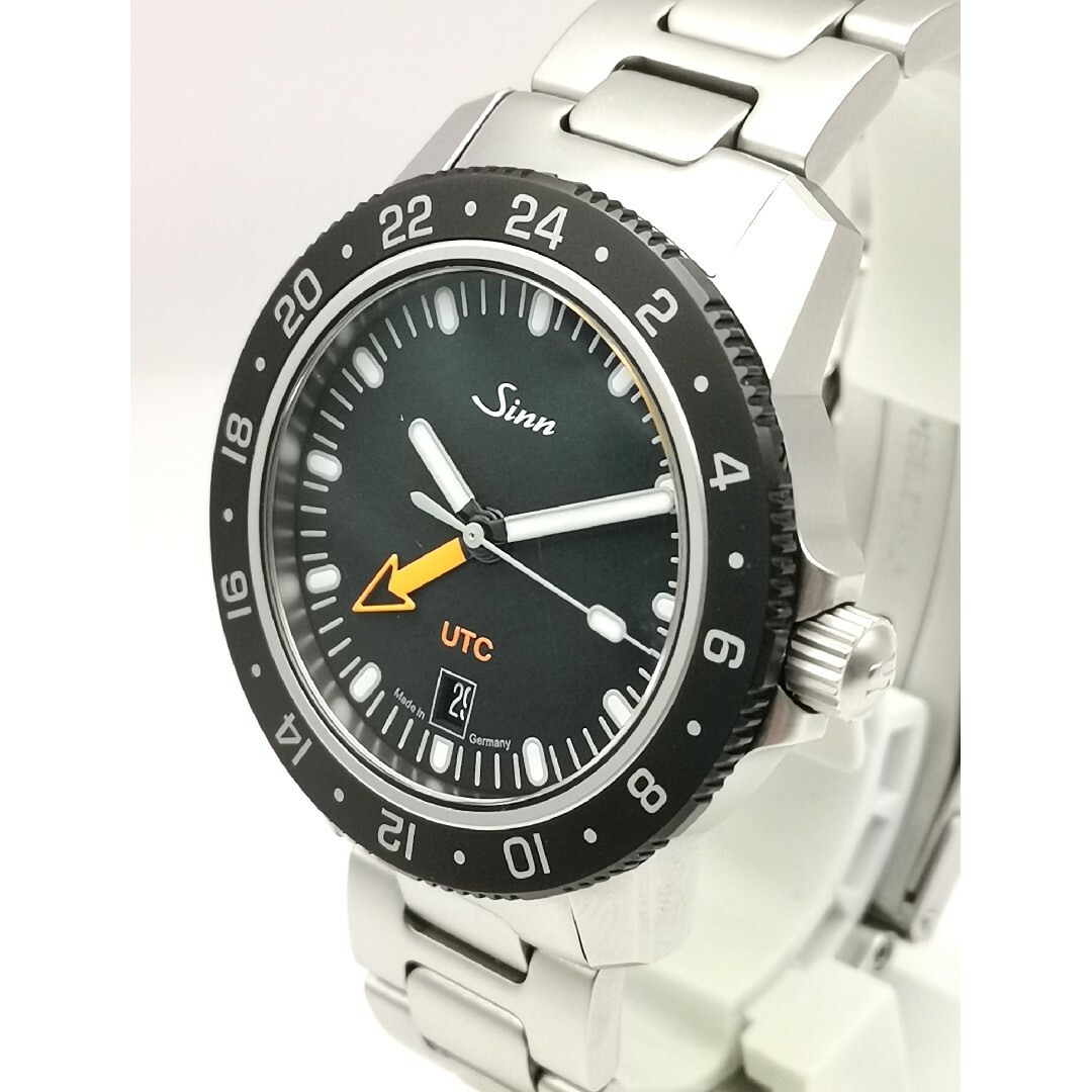 SINN(シン)の美品 ジン 105.ST.SA.UTC SINN 2021年購入 正規品 時計 メンズの時計(腕時計(アナログ))の商品写真