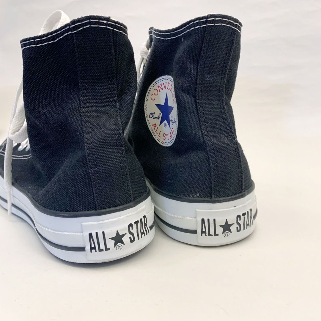 ALL STAR（CONVERSE）(オールスター)のコンバース オールスター HI M9160 Black size6.5 ほぼ新品 メンズの靴/シューズ(スニーカー)の商品写真