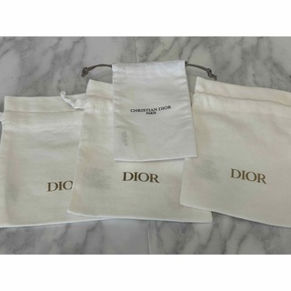 新品 Dior ディオール ノベルティ アイボリー ポーチ おまとめ8個-