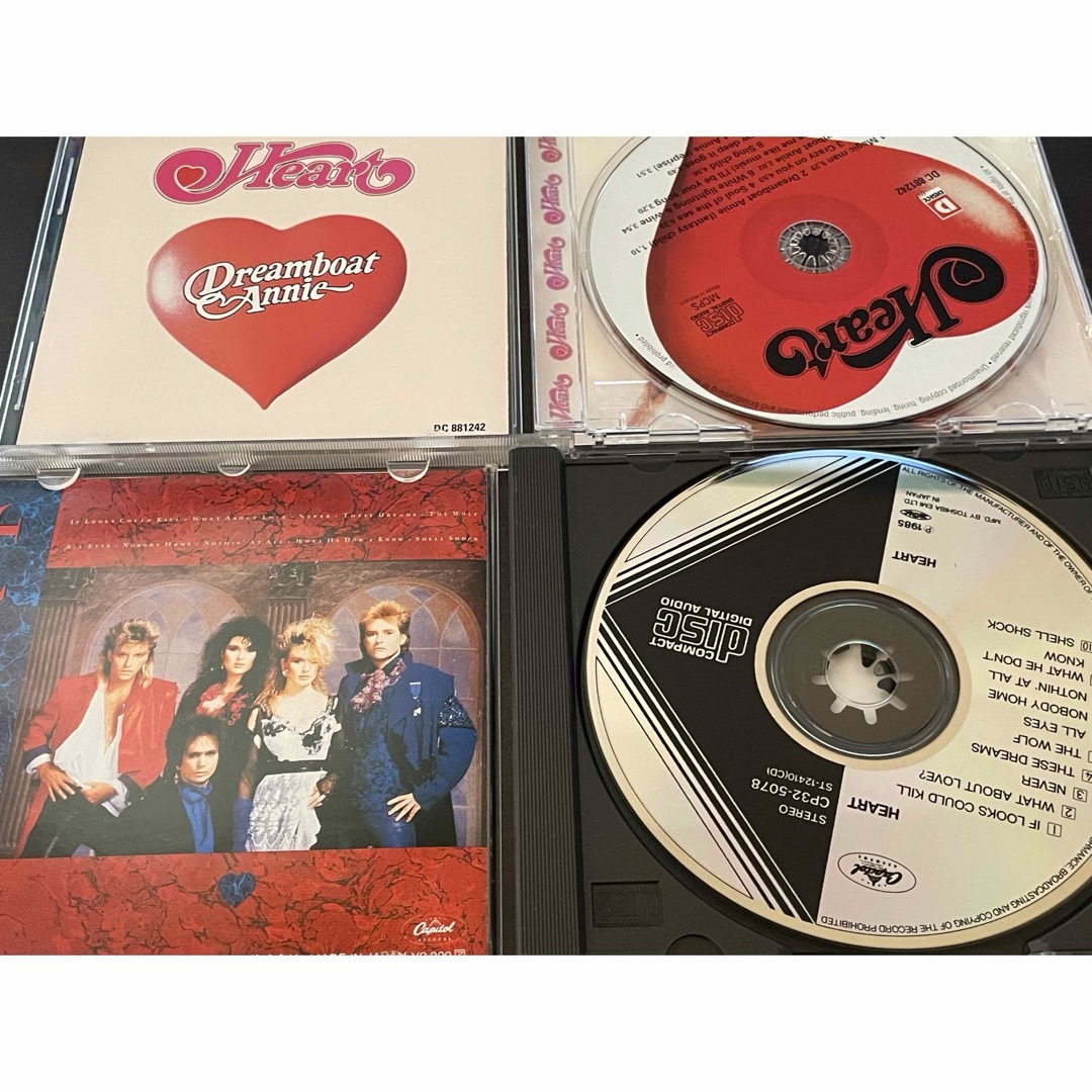 ハート（HEART）　CD５枚セット エンタメ/ホビーのCD(ポップス/ロック(洋楽))の商品写真