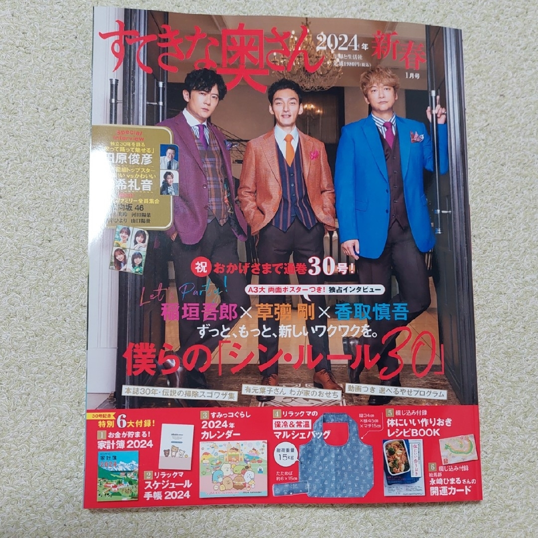 新春すてきな奥さん2024雑誌のみ - その他