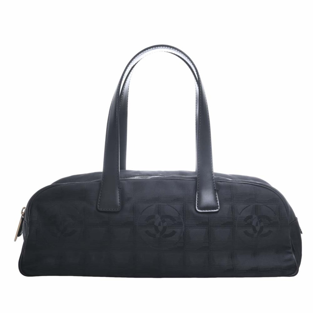 【中古】CHANEL シャネル ナイロン ニュートラベルライン ハンドバッグ ミニボストンバッグ - ブラック by | フリマアプリ ラクマ