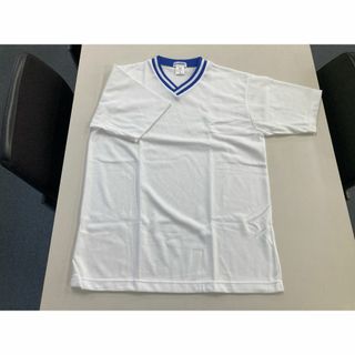 体操服　Ｖネックシャツ　インクブルー　120サイズ(Tシャツ/カットソー)