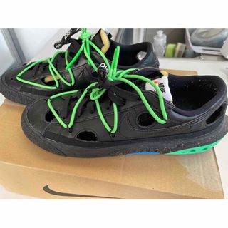 オフホワイト(OFF-WHITE)のOff-White Nike Blazer Low Black 27.5cm(スニーカー)