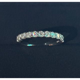 タサキ(TASAKI)のTASAKI ブリッランテ 天然ダイヤ0.58ct ハーフエタニティリング(リング(指輪))