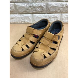 After Golf レザー　メンズ 24.5cm EEEE 日本製（W-132(サンダル)