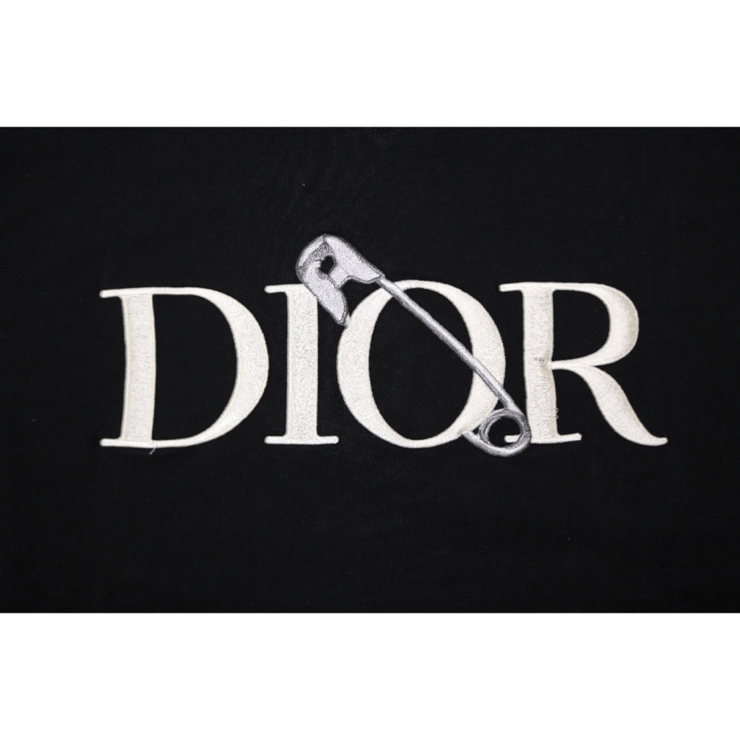 【Aランク】Christian Dior クリスチャンディオール ジュディブレイムコラボ Tシャツ 半袖 043J625B0554 コットン ホワイト XLサイズ メンズ 【ISEYA】