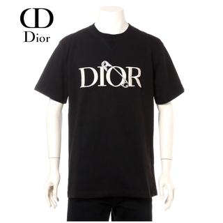 クリスチャン　ディオール　Christian　Dior　Ｔシャツ　ロゴ　白　黒