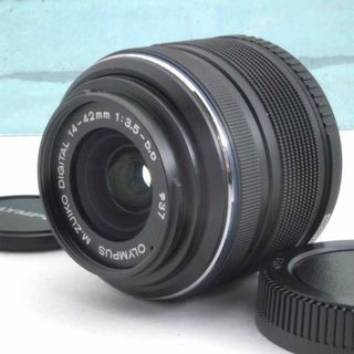 オリンパス(OLYMPUS)の❤️美品 オリンパス OLYMPUS 標準ズームレンズ 14-42mm II R(レンズ(ズーム))