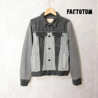 FACTOTUM - 美品 FACTOTUM クレイジーパターン デニムジャケット Gジャン