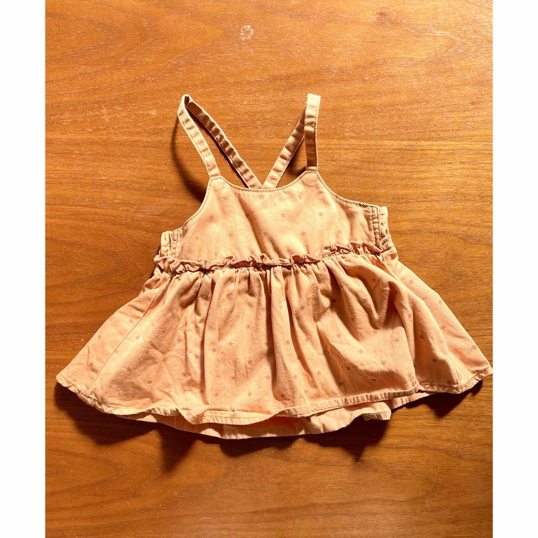 F.O.KIDS(エフオーキッズ)の70 F.O.KIDS セット ワンピース 長袖ロンパース キッズ/ベビー/マタニティのベビー服(~85cm)(ロンパース)の商品写真