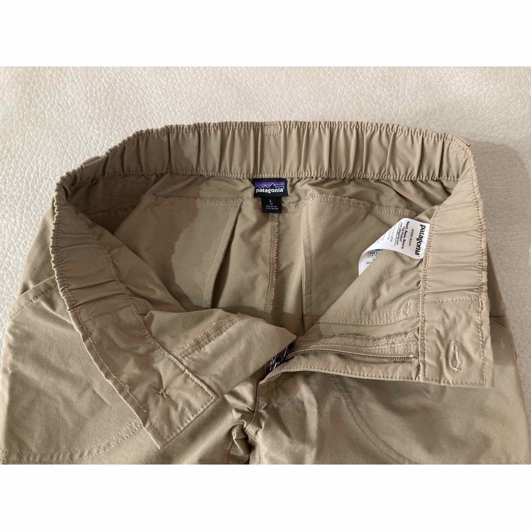 patagonia(パタゴニア)の(タンス整理様専用)Patagonia  パンツ  ベージュ 140 150 キッズ/ベビー/マタニティのキッズ服男の子用(90cm~)(パンツ/スパッツ)の商品写真