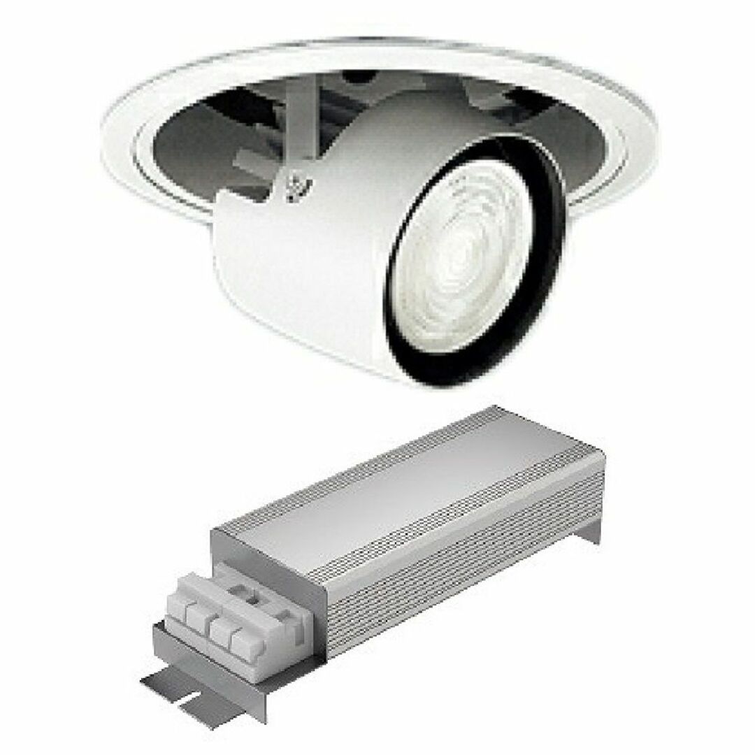 LEDダウンライト 電球色 電源セット販売 ERD6786W+RX361NA インテリア/住まい/日用品のライト/照明/LED(その他)の商品写真