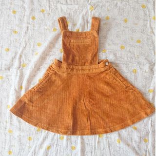 プチバトー(PETIT BATEAU)のプチバトー コーデュロイ ジャンパースカート(ワンピース)