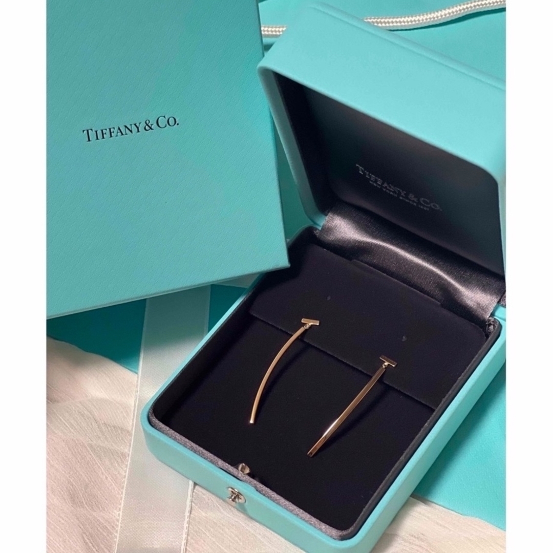 【新品】Tiffany&Co. ティファニー Tバー ピアス 18Kゴールド