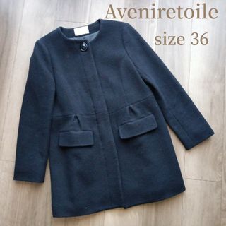 新品未使用　アベニールエトワール　aveniretoile ロングコート　黒