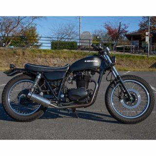 カワサキ(カワサキ)のKawasaki カワサキ 250TR キャブ車 ブラック おしゃれバイク(車体)