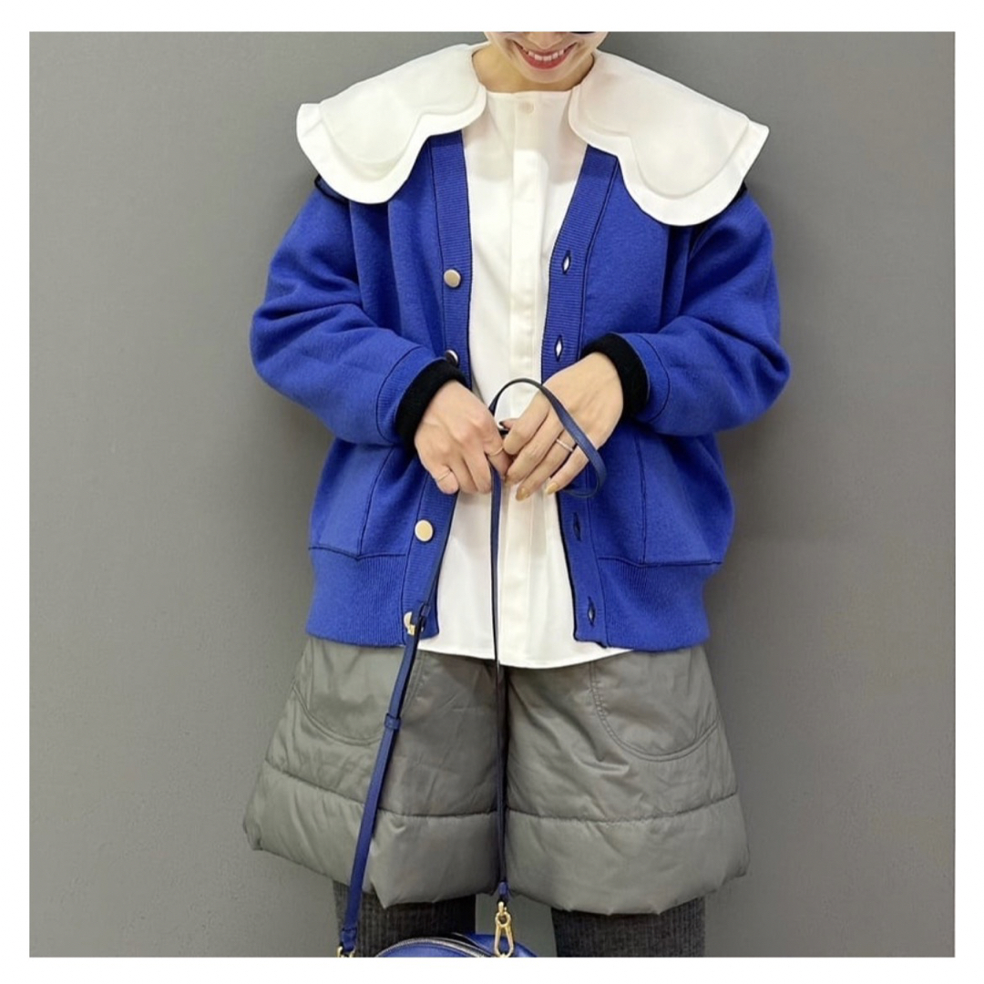 TSURU by Mariko Oikawa(ツルバイマリコオイカワ)のタグ付き新品　リンカブル　LINKABLE　パフショートパンツ(グレー)  レディースのパンツ(ショートパンツ)の商品写真