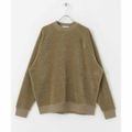 【BEIGE】カットコーデュロイラグランスウェットシャツ