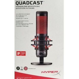 HyperX QuadCast スタンドアロンマイク(PC周辺機器)