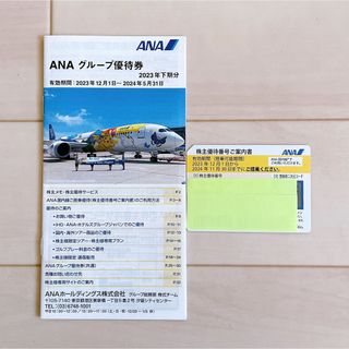 エーエヌエー(ゼンニッポンクウユ)(ANA(全日本空輸))のANA 株優待番号ご案内書＆ANA グループ優待券(その他)