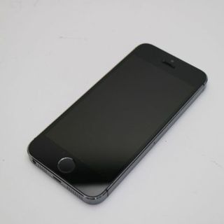 アイフォーン(iPhone)の超美品 DoCoMo iPhone5s 16GB グレー ブラック(スマートフォン本体)