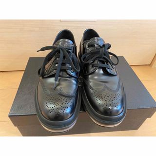 プラダ(PRADA)のプラダ  2EG299 エアソールウィングチップシューズ  メンズ 8.5(スニーカー)