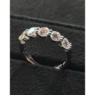 高品質.ダイア指輪 モアサナイト 1.0ct リング プラチナ pt950 19